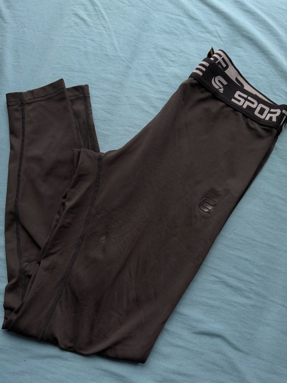 Sporto Black Women's Performance Leggings